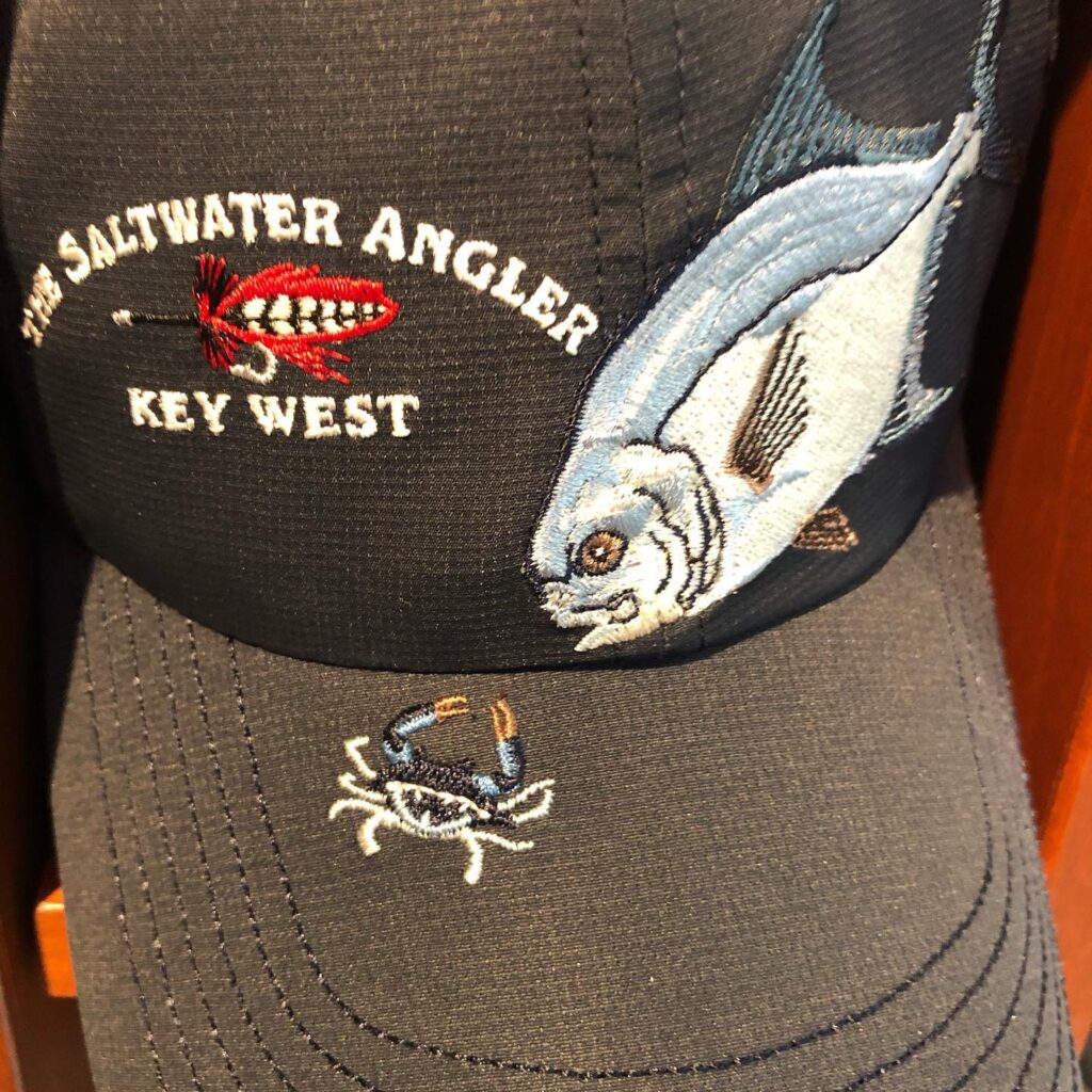 salt water angler fishing hat