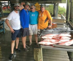 saltwater angler fishing